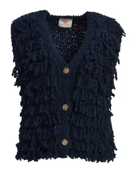 S/M KNIT VEST WOOL female