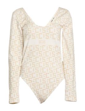 Bodysuit Damen Cremeweiß XL Damen