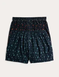 Pack Pure Cotton Rodeo Woven Boxers Navy Mix male