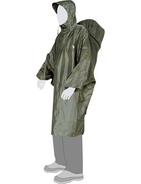 Cape xs poncho montaña Verde (UNICA)