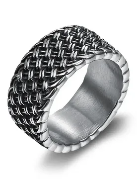 Vintage Celtic Knot Braided Stainless Steel Men's for Rings Size 7-15 Jewelry - Aliexpress - FashionsVida