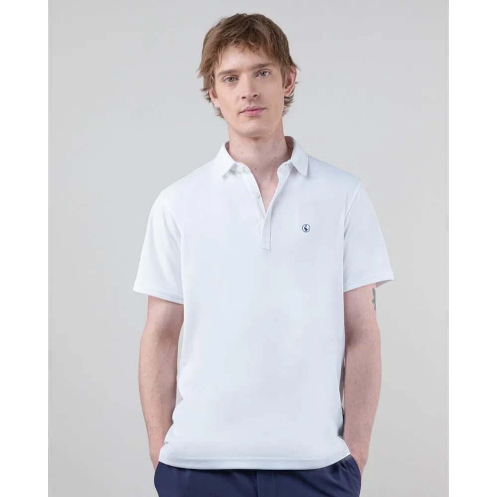 Polo de hombre de sepiia de manga corta - El Ganso - FashionsVida