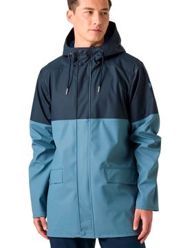 Moss block chaqueta impermeable hombre Marino (S)