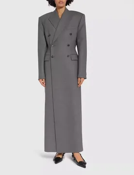 Spring/Autumn New Style Double-breasted Long-sleeved Slim Fit Padded Shoulder Extended Women's Solid Color Suit Jacket - Aliexpress - FashionsVida