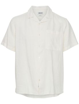 Solid Camisa 'Allan' blanco