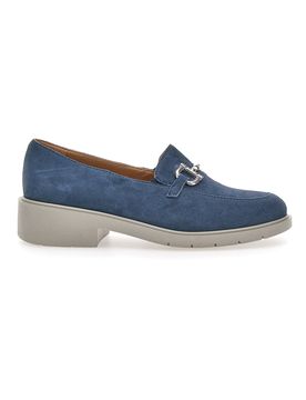 Mocassino Blu Mio Tempo 21216 36