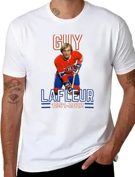 Guy Lafleur T-Shirt man t shirts graphic man t shirt heavy cotton T-Shirt - Aliexpress - FashionsVida