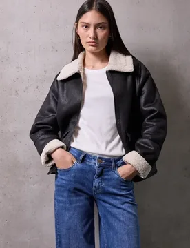 Street One Velours Jacke female Schwarz - Street One Studio - FashionsVida