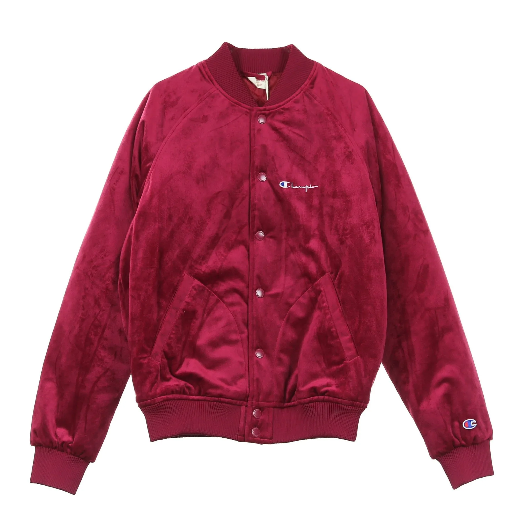 Giubbotto Bomber Uomo Bomber Jacket Burgundy - Champion - FashionsVida