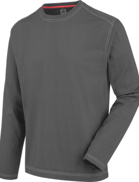 Tee-shirt de travail à manches longues Pro gris Gris foncé XXL