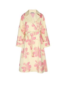 Trenchcoat gelb L damen
