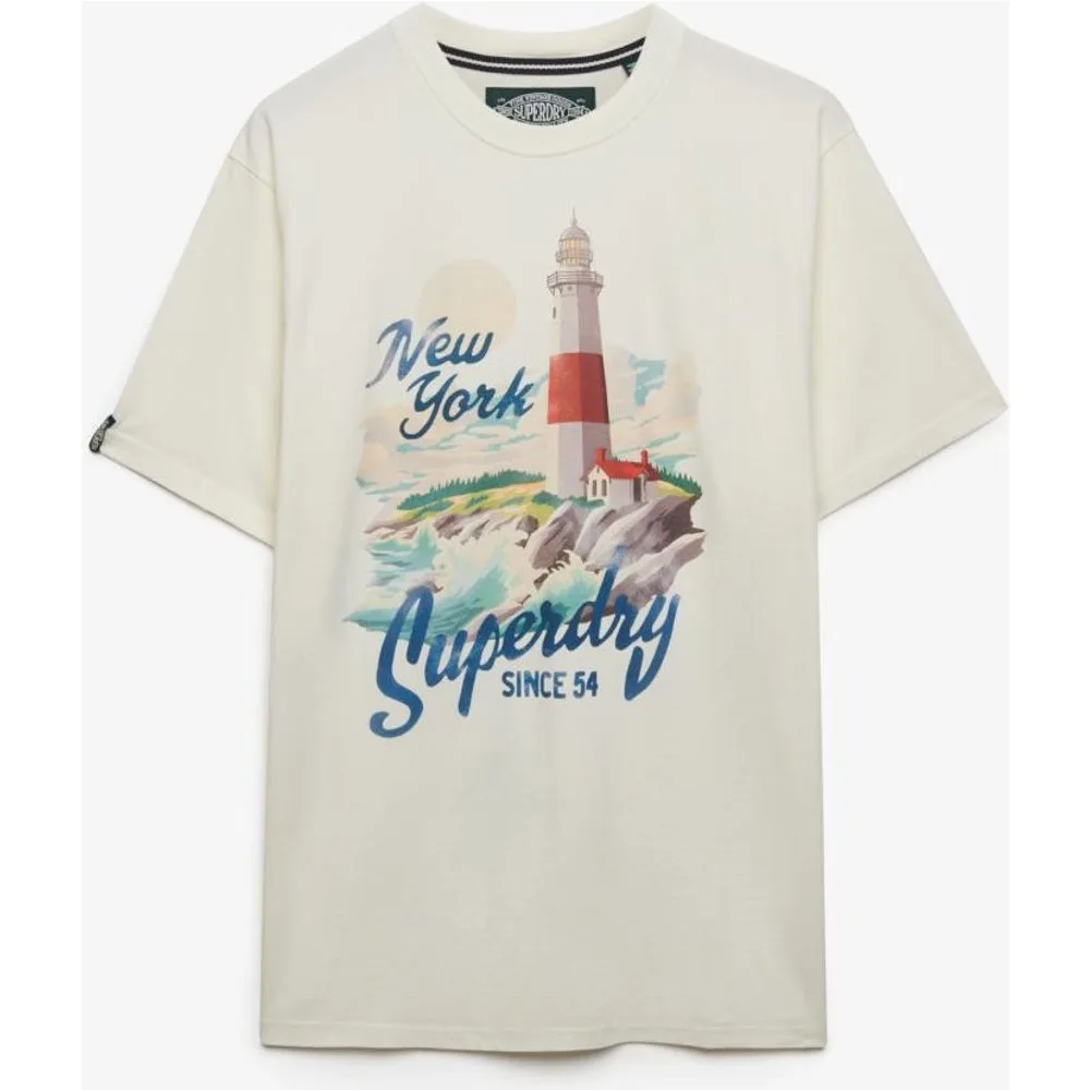 Camiseta de hombre Maritimo corte loose - Superdry - FashionsVida