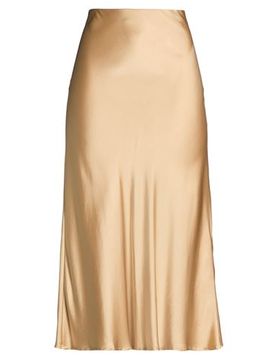 Falda midi Mujer Beige 38,42 Mujer