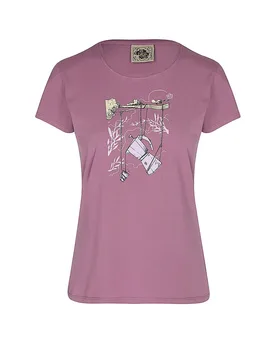 Damen Klettershirt W-Bond Espresso beere S W - E9 - FashionsVida