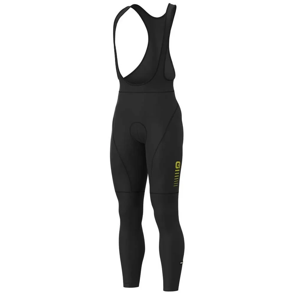 Salopette Larga Road Black / Fluor Yellow - Ale - FashionsVida