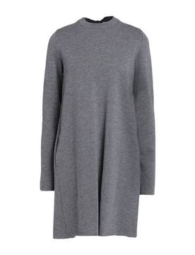 Mini-Kleid Damen Grau L,M,S,XL,XS Damen