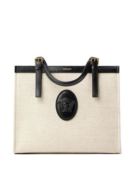 VERSACE La Medusa Large Canvas Tote