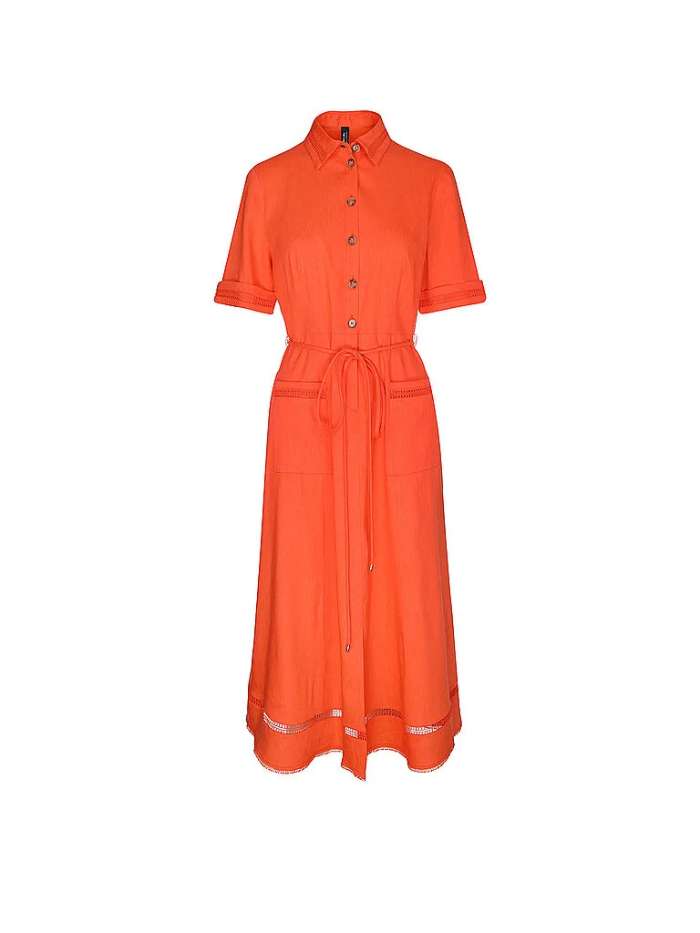Marc CAIN Midikleid rot 34 damen - Marc - FashionsVida