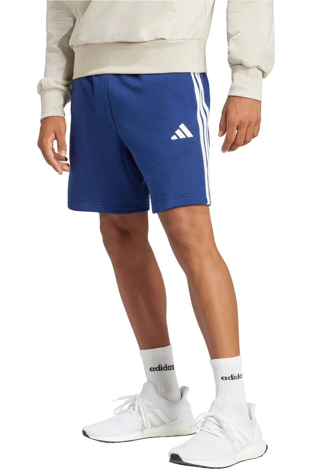 Essentials three stripes bermudas hombre Marino (L) - Adidas - FashionsVida