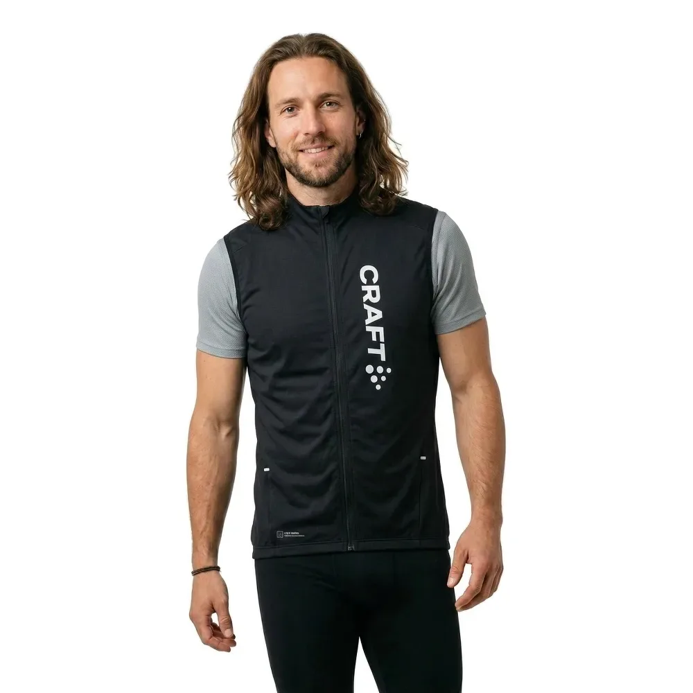 Gilet Core Bike Subz Black / Silver - Craft - FashionsVida