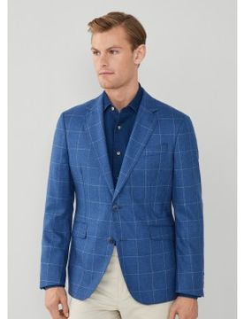 Para hombre. HM443310 Americana Silk Wl Wpane (40/32), Casual, Lana, Clásico