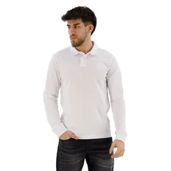 Polo à Manches Longues Passerby 10256683 White 2XL