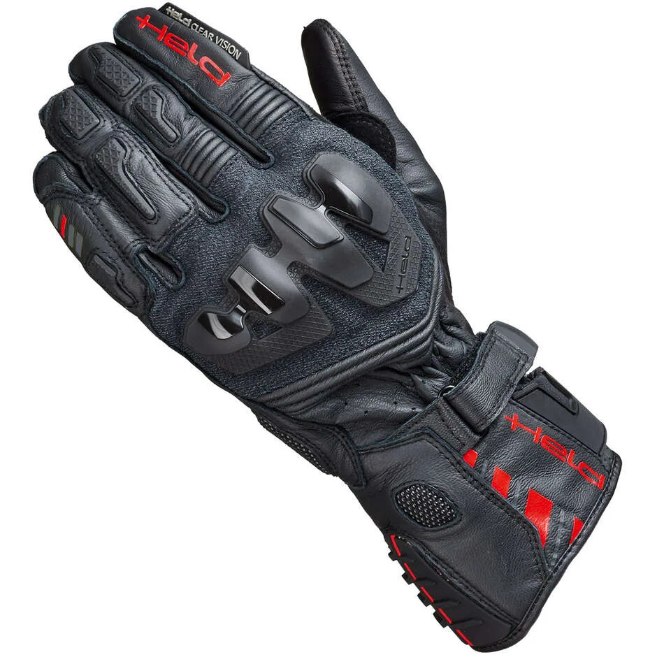 Guanti Moto Evo-Thrux 3 Nero Rosso taglia 9 - Held - FashionsVida