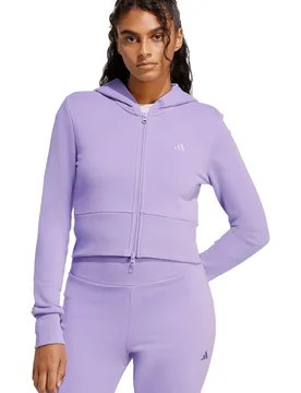 Seasonal essentials sudadera mujer Morado (XS) - Adidas - FashionsVida