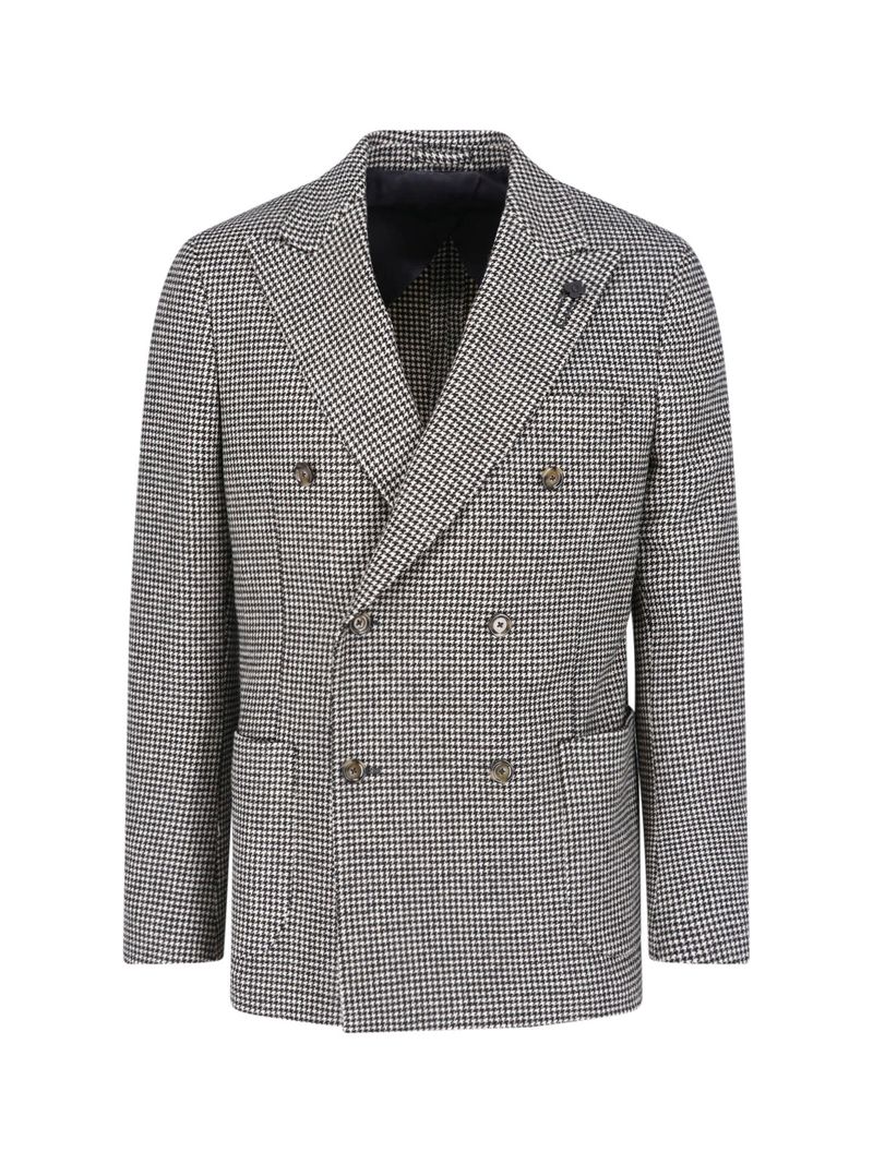 Men's Wool-Blend Stretch Jacket