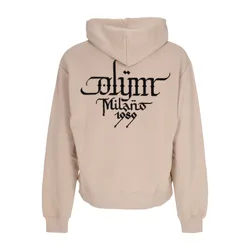 Felpa Leggera Cappuccio Uomo Hoodie X Luca Barcellona Beige