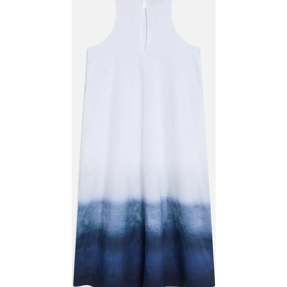 Vestido largo sin mangas con estampado degradado - Ecoalf - FashionsVida
