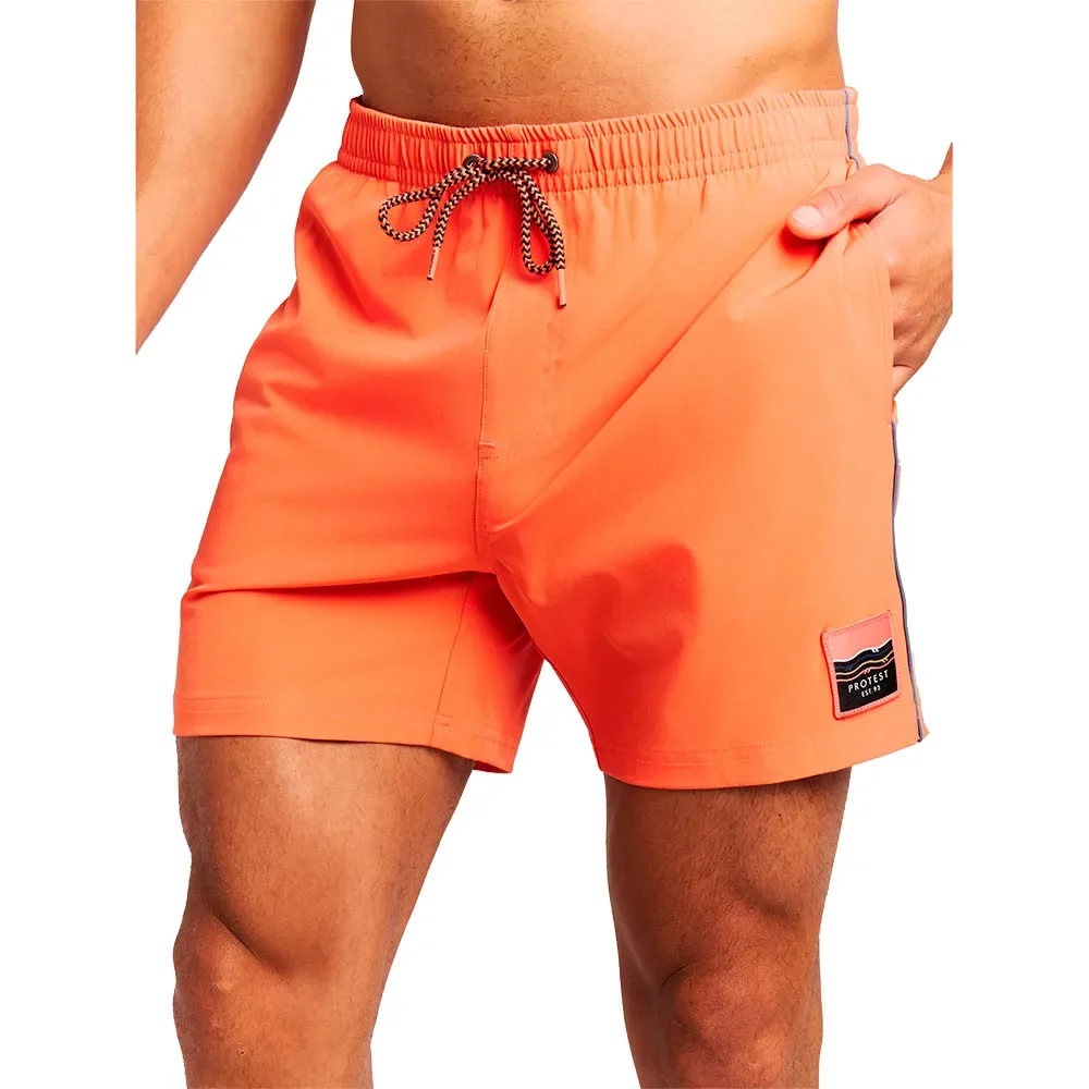 Short De Bain Jayden Burnt Peach L - Protest - FashionsVida