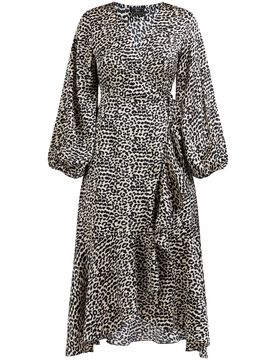 Faina Vestido crema / negro