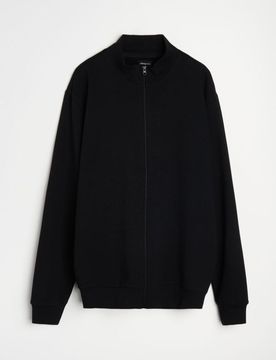 Sinsay - Felpa bomber - nero