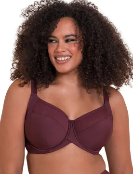 Womens Ck053102 Wonderfull Vibe Full Cup Balcony Bra - Brown Polyamide - Size 40g - Curvy Kate - FashionsVida