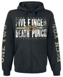 Kapuzenjacke - Locked & Loaded - M bis 3XL - für Männer - Größe M - schwarz - EMP exklusives Merchandise! - Männer - male