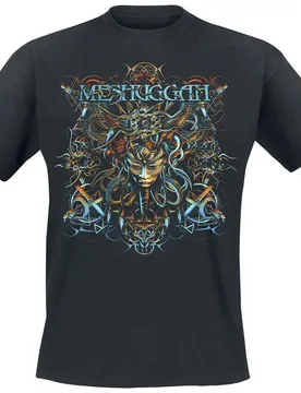 T-Shirt - Octopocephalus - S bis XXL - für Männer - Größe XL - schwarz - Lizenziertes Merchandise! - Männer - male - Meshuggah - FashionsVida