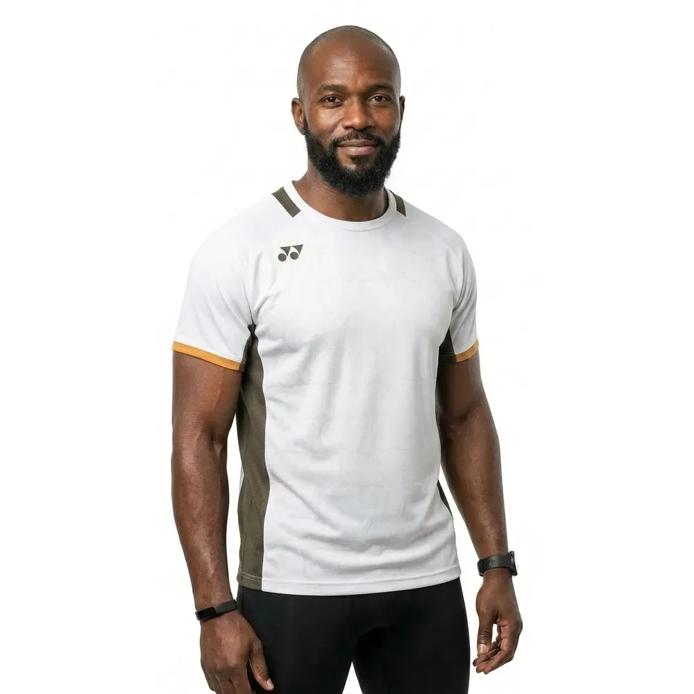 Yx Short Sleeve Polo White L - Yonex - FashionsVida