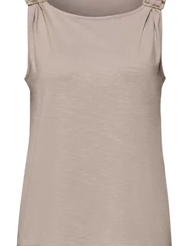 LTD QR slub jersey top w.shoul female - 36 - FashionsVida