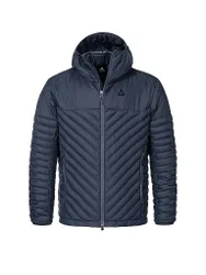 SCHÖFFEL Herren Isojacke Cascata Down Hoodie dunkelblau 48 M