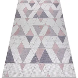 Teppiche Teppich Sisal Sion Geometrisch, Dreiecke 3006 Flac 120x170 Cm 120x170 Cm