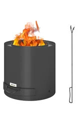 Smokeless Round Wood Burning Fire Pit