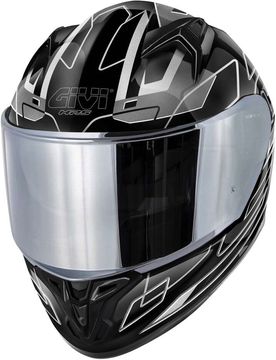 Casco Moto Integrale 50.9 ASSAULT Nero Titanio Silver taglia L