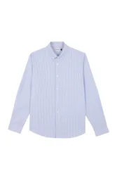 XL The oxford stripe Shirt male