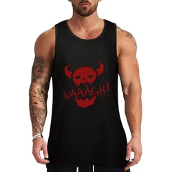 Ork Waaagh Tank Top Durable Work Tank Top Outdoor Utility Sleeveless Shirt