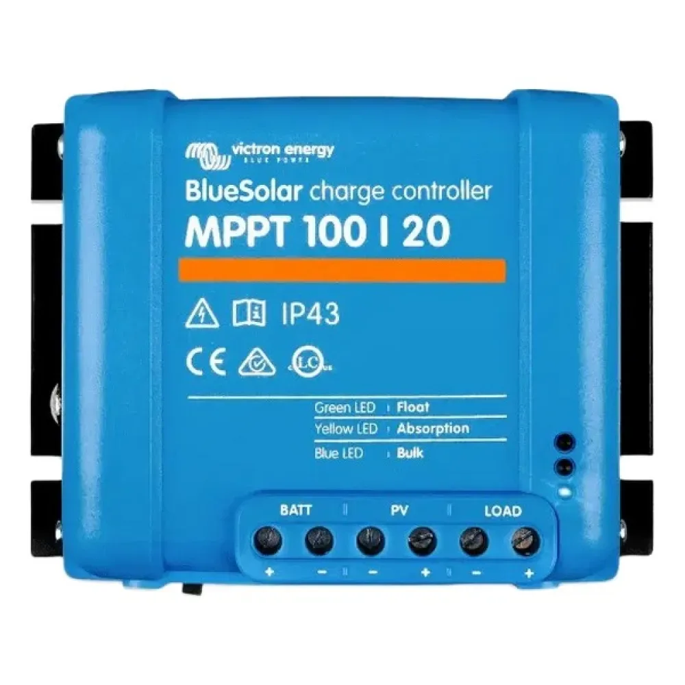 Mppt Bluesolar 100/20 48v Charge Controller Blue One Size unisex - Victron energy - FashionsVida