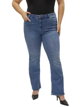 Jean Flash Flared Fit Li347 Medium Blue Denim 50