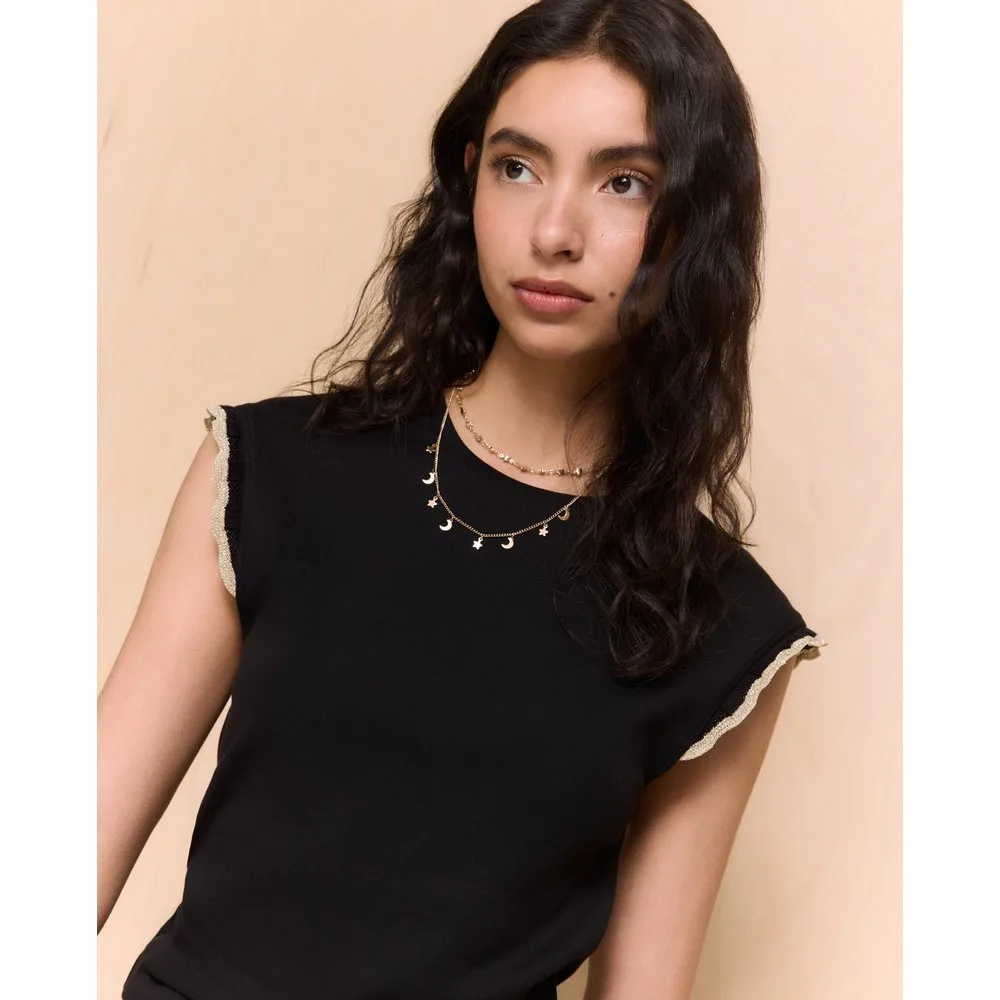 Camiseta lisa de manga corta de mujer - Easy Wear - FashionsVida