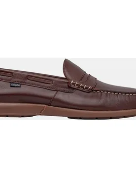 Zapato mocasin de hombre en piel - Callaghan - FashionsVida