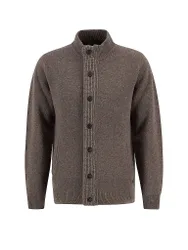 Cárdigan ESSENTIAL marrón claro XL